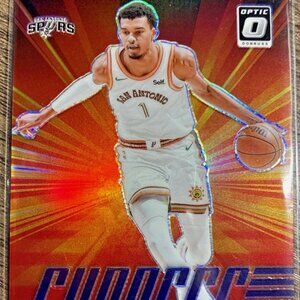 2024-25 Panini Donruss Optic - Express Lane Victor Wembanyama #19 Purple Prizm